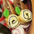 チャックねこ☆'s cooksnap of when they made ■卵1個でお弁当■チーズ海苔巻き卵焼き■.