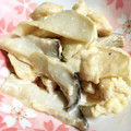 ゆかりんご♩'s cooksnap of when they made 鶏むね肉とエリンギの 明太マヨ和え.