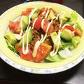 空ちゃんかんちゃん's cooksnap of when they made 簡単！やみつき♡アボカドタコライス.
