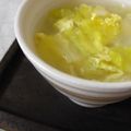 marimariキッチン's cooksnap of when they made 白菜とふんわり卵の中華ｽｰﾌﾟ☆.