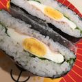 めるりーぬ's cooksnap of when they made ハムエッグのおにぎらず♪.