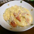 のかまるこ's cooksnap of when they made 簡単♡*本格かにあんかけレタスチャーハン.