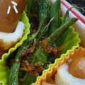 おんかめ's cooksnap of when they made いんげんと桜えび炒め♫♬.