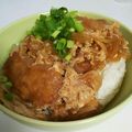 kero55's cooksnap of when they made 簡単！半熟卵の甘めなカツ丼♡.