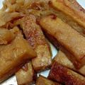 tamakichi5's cooksnap of when they made 高野豆腐の生姜焼き.