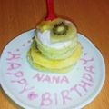 しょみな☆'s cooksnap of when they made 1歳のお誕生日にバースデーケーキ♪.