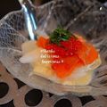 ruruchirin's cooksnap of when they made ✤サーモン＆イクラのちょっと贅沢冷奴✤.
