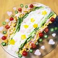 RIKO♡MURA's cooksnap of when they made お星さまの天の川...素麺☆七夕☆.