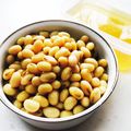 水玉らいおん's cooksnap of when they made 炊飯器ですぐできる簡単大豆の水煮！.