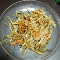 りょったむ's cooksnap of when they made 和食の定番☆きんぴらごぼう.