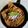seri1825's cooksnap of when they made 簡単！！チョコバナナダッチベイビー.