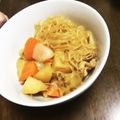 kazue52's cooksnap of when they made 減塩☆カンタン♪野菜中心　肉じゃが.