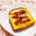 とこきち's cooksnap of when they made とろ〜り☆卵のフライパントースト.