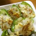 低カロ探検隊's cooksnap of when they made 豆腐でヘルシー！ピーマンの肉詰め.