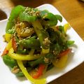 低カロ探検隊's cooksnap of when they made めんつゆで簡単♡カラフルきんぴら.
