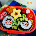 1016Hiro's cooksnap of when they made 『織姫と彦星』の簡単巻き寿司Ⅱ.