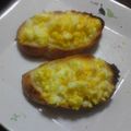 亜久里's cooksnap of when they made ゆで卵トースト.