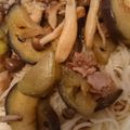 万華月's cooksnap of when they made 茄子豚ダレ素麺.
