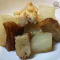 どむ☆なが's cooksnap of when they made 簡単！めんつゆでさつま揚げと大根の煮物.