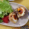 まねっこおやこ's cooksnap of when they made ☆爆弾コロッケ☆.