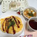 natume818's cooksnap of when they made パセリが香る･.*香味オムライス♪.