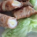 ばぶぞう's cooksnap of when they made 簡単おつまみ♡ちくわチーズ肉巻き.