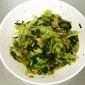 ウメ吉さん's cooksnap of when they made 小松菜と鶏肉のみそ炒め✾.