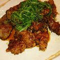 copandaママ's cooksnap of when they made レバーの甘辛竜田揚げ大葉のせ.