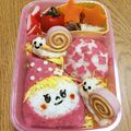 ぽめchan's cooksnap of when they made ＊キャラ弁＊　レインコートの女の子*.