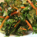 Laioikipi's cooksnap of when they made 南房総市給食◆さっぱりゆかり和え.