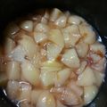 みい５２１２'s cooksnap of when they made 桃のコンポート♡白ワインシロップ.