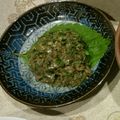 ちかどの's cooksnap of when they made アジのなめろう.