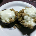 逆さナマズ's cooksnap of when they made 米なすのピリ辛肉味噌チーズ焼き.
