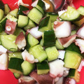 メリーベリー's cooksnap of when they made 簡単副菜！きゅうりとタコのこまごま酢の物.