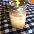 ももりんごっこ's cooksnap of when they made メイソンジャーで♪二層のアイスカフェオレ.