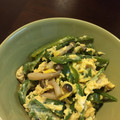 tomomani's cooksnap of when they made 鶏皮で！ピーマンしめじきんぴら卵とじ♪.