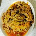 OhMikiy's cooksnap of when they made 豚キムチ炒め.