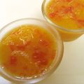 rieglay's cooksnap of when they made トマトとオレンジの美肌ゼリー(*^^*).