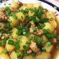 クックQT23CK☆'s cooksnap of when they made 簡単！大根のひき肉あんかけ.