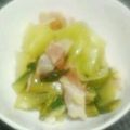 ヨシヨッシー's cooksnap of when they made ベーコン青梗菜のかおり炒め.