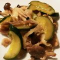ひかりのあさり's cooksnap of when they made きゅうり・まいたけ・豚肉の梅肉炒め.