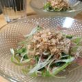 nana_yama's cooksnap of when they made ササッと一品♡三つ葉と茗荷のポン酢和え.