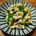 えりまる！'s cooksnap of when they made 鳥胸肉料理で余った皮で 鶏皮の湯引き.