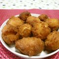 赤い電話's cooksnap of when they made サーターアンダギー.