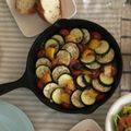 kozママ's cooksnap of when they made スキレットで！夏野菜と挽肉のチーザ焼き.