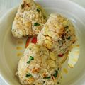 こまるのこ's cooksnap of when they made しらすたっぷり焼おにぎり.