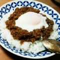 san711's cooksnap of when they made スロージューサー絞りかすdeキーマカレー.