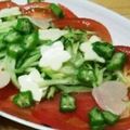 オイラのまま's cooksnap of when they made 手軽に〜サラダで七夕気分♪～.