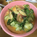bebiringco's cooksnap of when they made きゅうりとみょうがのごま冷や汁.