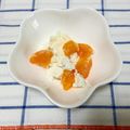 ゆかちゃん♡'s cooksnap of when they made 離乳食中期〜みかんのカッテージチーズあえ.